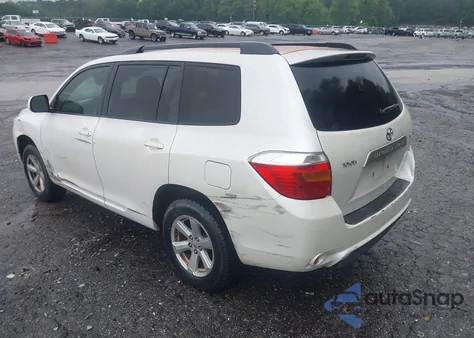 2008 Toyota Highlander from USA, damaged, VIN JTEDS41A382011810